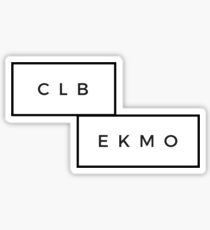 Pegatina Club Eskimo Black Box Print