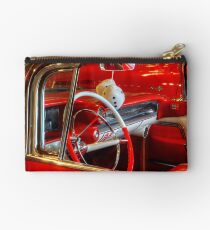 1957 Chevrolet Beauty In Red Studio Pouch