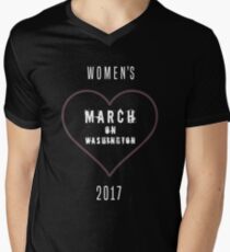 Women's March on Washington Men's V-Neck T-Shirt