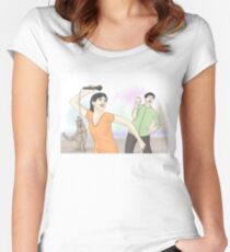 Party Animal Women's Fitted Scoop T-Shirt
