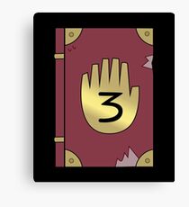 Gravity Falls // Journal 3 Canvas Print