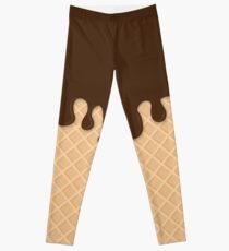 Miss Sundae - Pattern (chocolate) Leggings