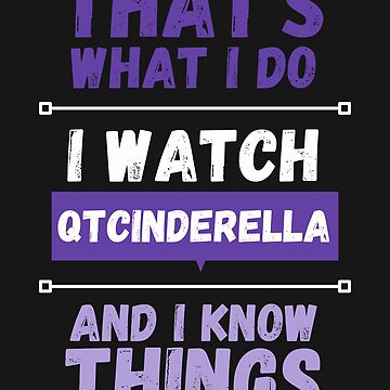 QTCINDERELLA Twitch Streamer Funny Meme Omegalul Sticker for Sale