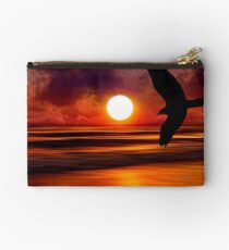 Dreams Fly Beyond Sunset Point Studio Pouch