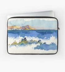 Black Sea Shore Laptop Sleeve