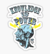 Knowledge is Power Sticker