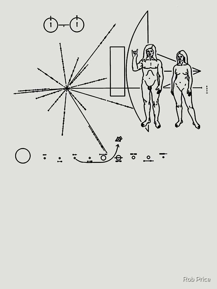 pioneer plaque t shirt