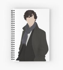 Sherlock Vector Spiral Notebook