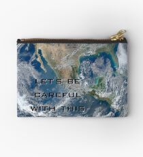 Earth - Let's be careful Studio Pouch