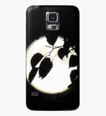 Vollmond - leuchtender Mond - bei Nacht - Dunkelheit Hülle & Skin für Samsung Galaxy