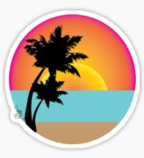 Ocean View Sticker
