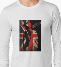 Sherlock Bored Vector Long Sleeve T-Shirt