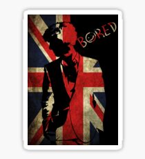 Sherlock Bored Vector Sticker