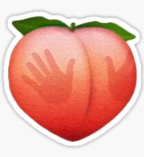Booty Peach Sticker
