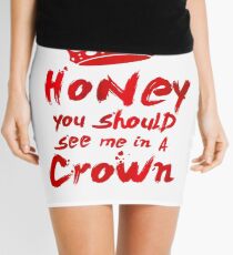 Moriarty Quote Mini Skirt