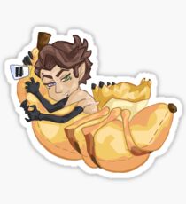 hübsche Bananenspinne Sticker