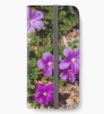 Purple Flowers iPhone Wallet/Case/Skin