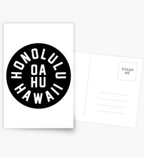 Honolulu - Oahu - Hawaii Postcards