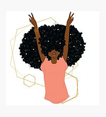 Hair Goals Photographic Print