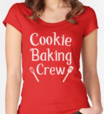 Cookie Baking Crew Women's Fitted Scoop T-Shirt