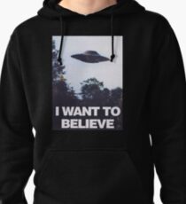 The X-Files I Want To Believe Pullover Hoodie