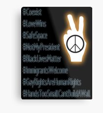 ✌ Metal Print