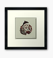 The Clown Framed Print