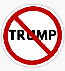 Anti-Trump - He's Not My President Sticker
