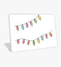 Christmas Lights Laptop Skin