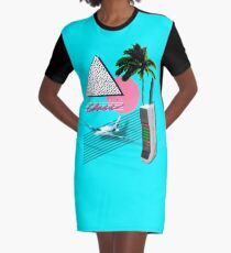 BUSINESS CLASS '84 COLLECTION Graphic T-Shirt Dress