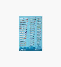 McCarran Airport Winter 2016 Poster Art Board