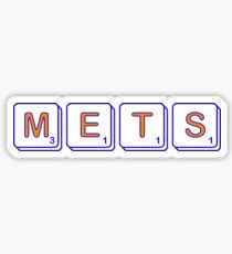 Mets Scrabble Sticker