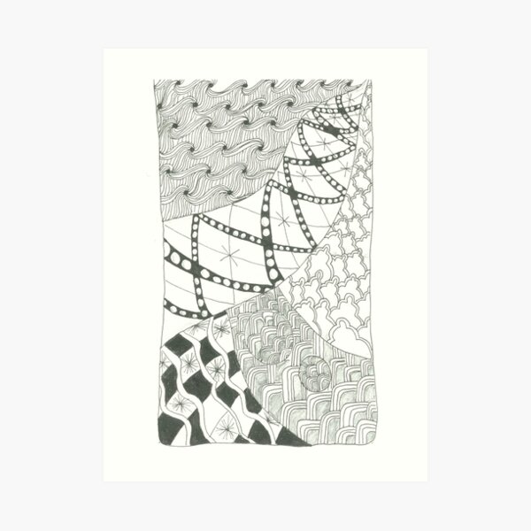 Mixit Patterns Art Print