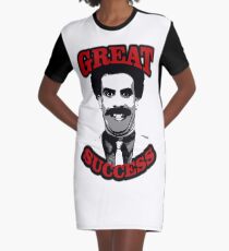 borat Graphic T-Shirt Dress
