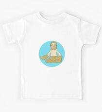 Meditative Trägheit Kinder T-Shirt