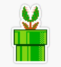 Venus Fly Trap Super Mario Bros Sticker