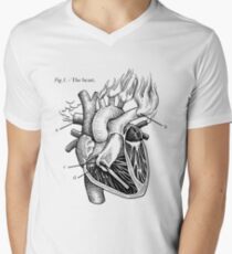 The Heart Men's V-Neck T-Shirt