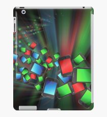 Telecommunications abstract. iPad Case/Skin