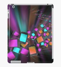 Telecommunications abstract. iPad Case/Skin