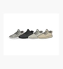Yeezy 350 Sammlung Fotodruck