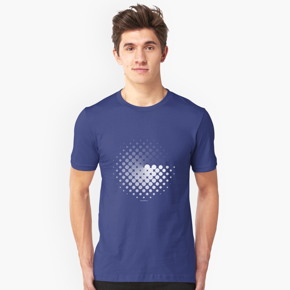 Dots can be in a disc Slim Fit T-Shirt