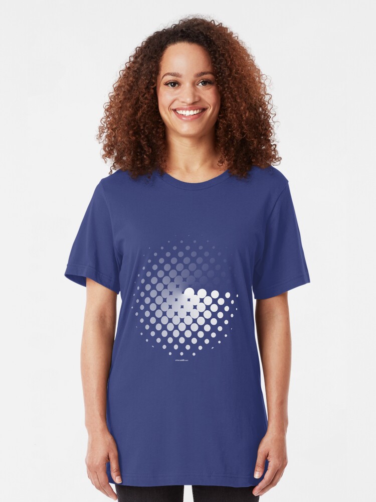 Alternate view of Dots can be in a disc Slim Fit T-Shirt