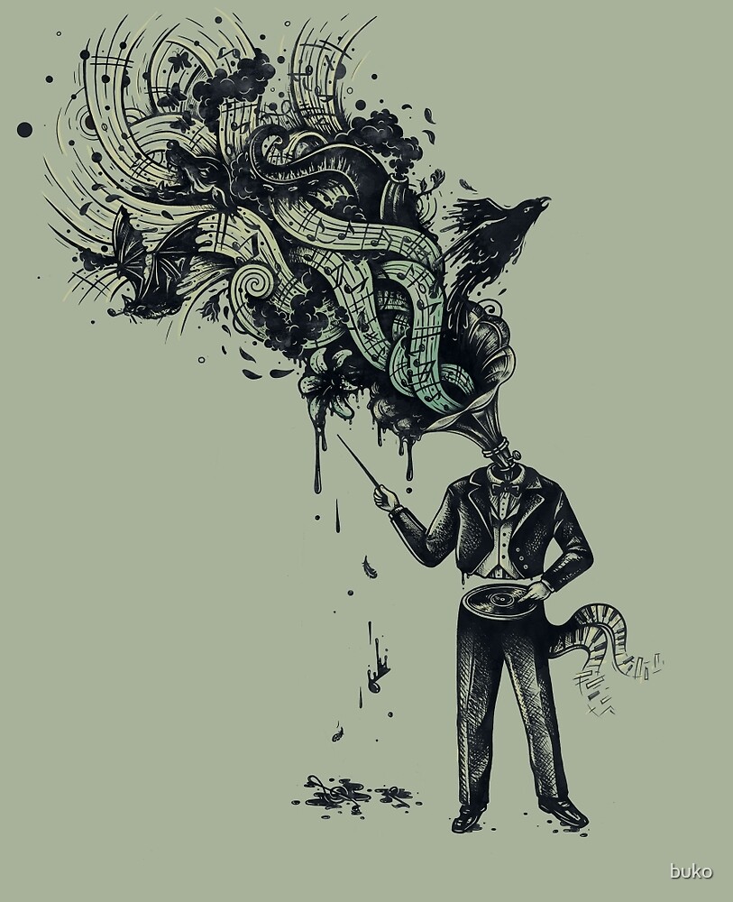 "Cacophony" by buko | Redbubble