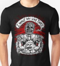 Say You Love Satan 80s Horror Podcast - Creepshow Basketcase VHS Unisex T-Shirt