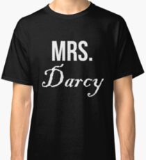 Mrs Darcy Jane Austen Pride & Prejudice Classic T-Shirt
