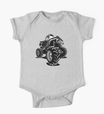 Cartoon Monster Truck One Piece - Short Sleeve