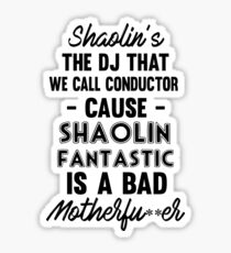 shaolin fantastic I Sticker