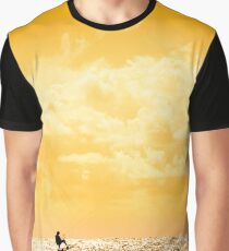 extreme kite surfer jumping waves Graphic T-Shirt