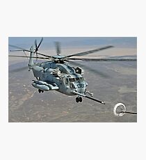 CH-53E on Refueling Mission Photographic Print