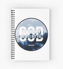 Christian Quote Spiral Notebook